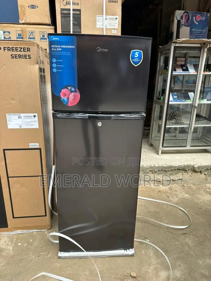 Midea 204l Double Door Refrigerator