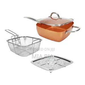 Aluminum Copper Non Stick Pan With Induction Bottom