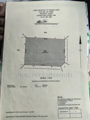 1.650.90 Square Meters C of O Dape