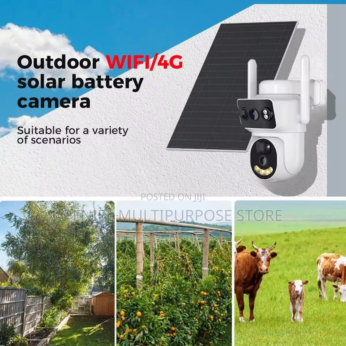 4g Solar Security Cameras