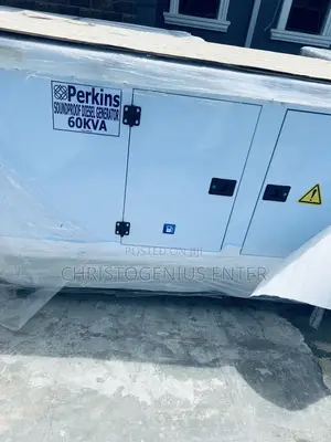 60kva Super Clean Perkins Soundproof Generator