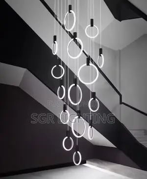 Aura Rotating Duplex Pendant Lamps