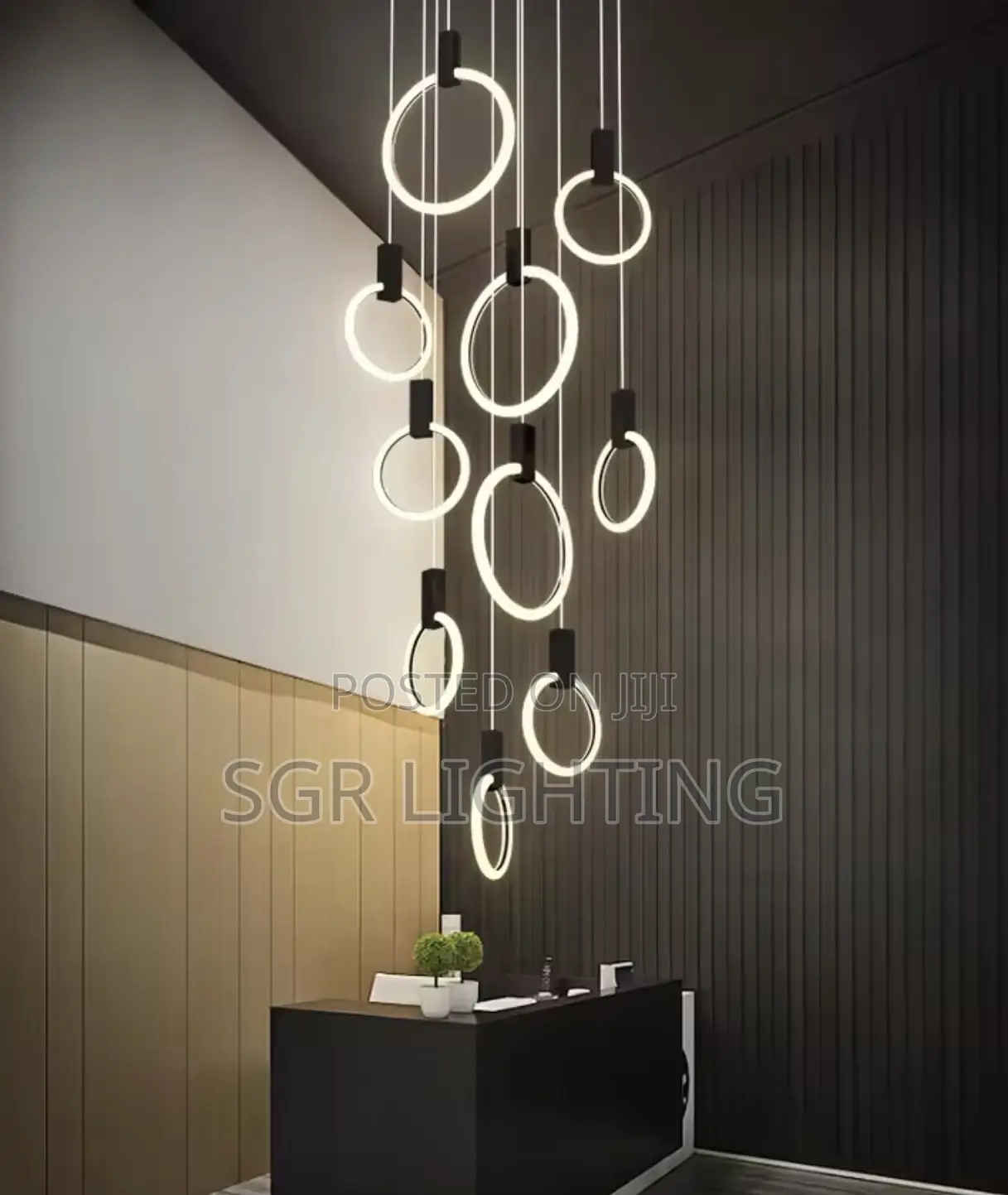 Aura Rotating Duplex Pendant Lamps