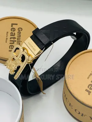 Genuine Leather Designer Men's Waist Belts