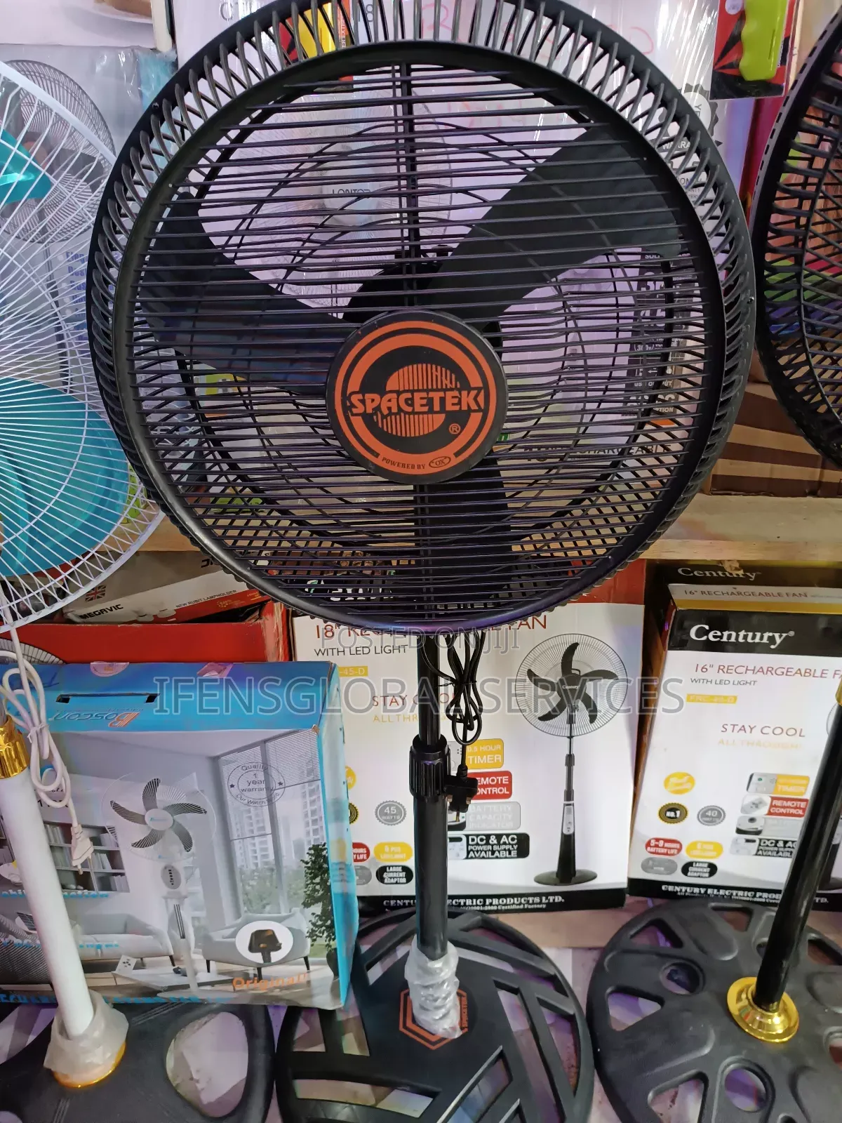 18" Spacetek Standing Fan