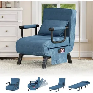 4 in 1 Single Bed Convertible Adult Armchair, Sofa Bed Armchair