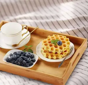 3pcs Wooden Serving Tray