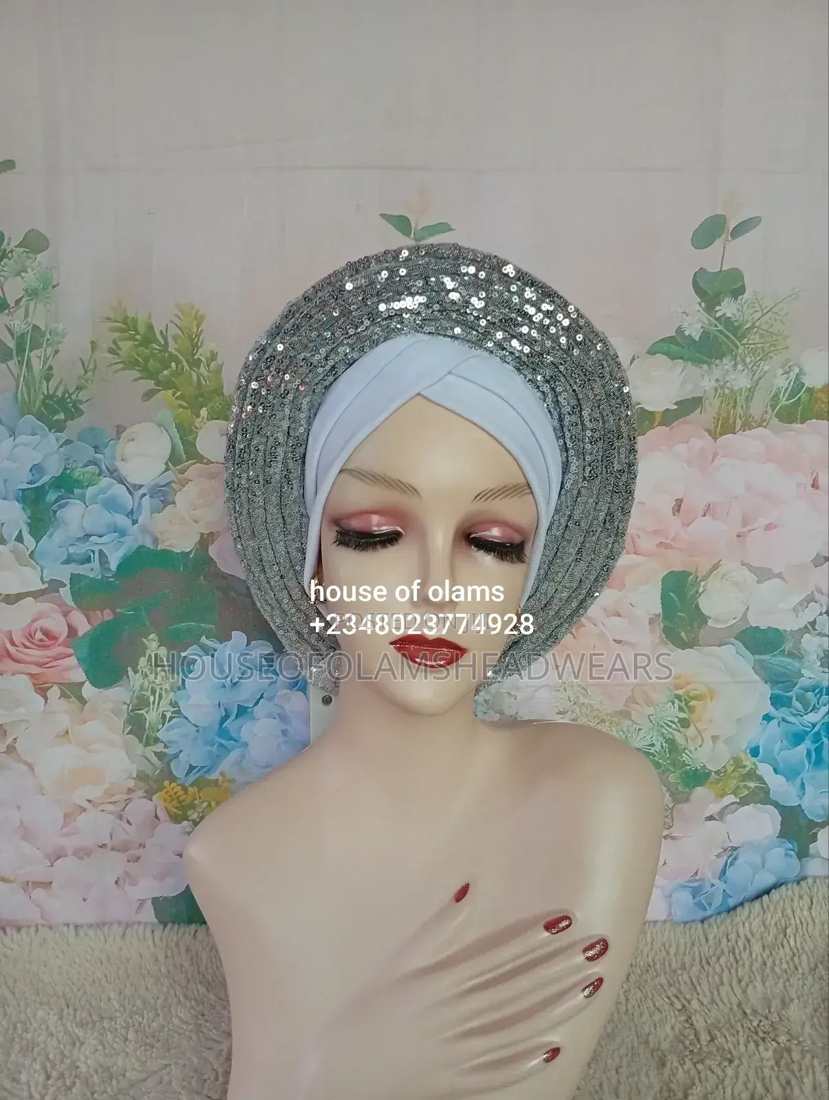 Sequin Turban