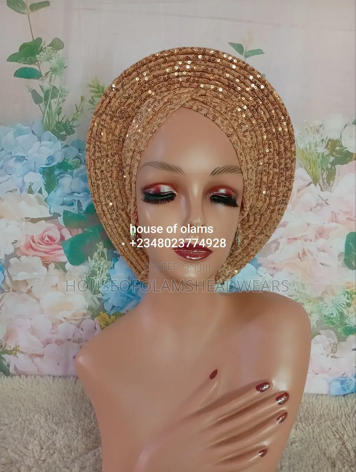 Sequin Turban