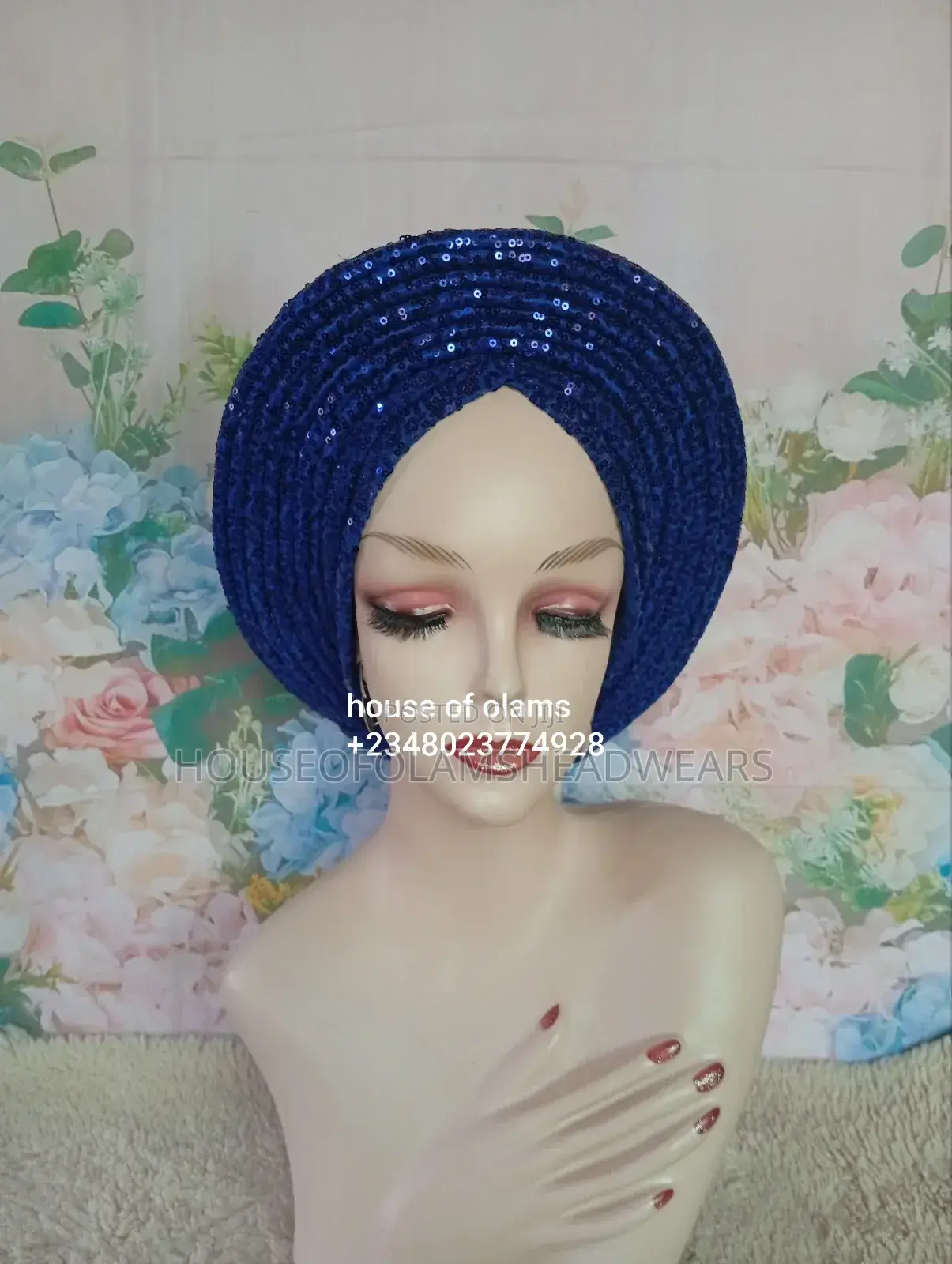 Sequin Turban