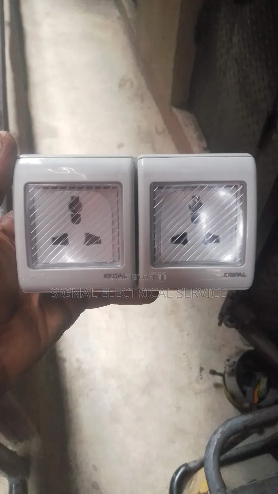 Waterproof Double Socket