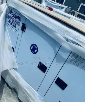 Strong. Silent Soundproof Generator,40kva Perkins