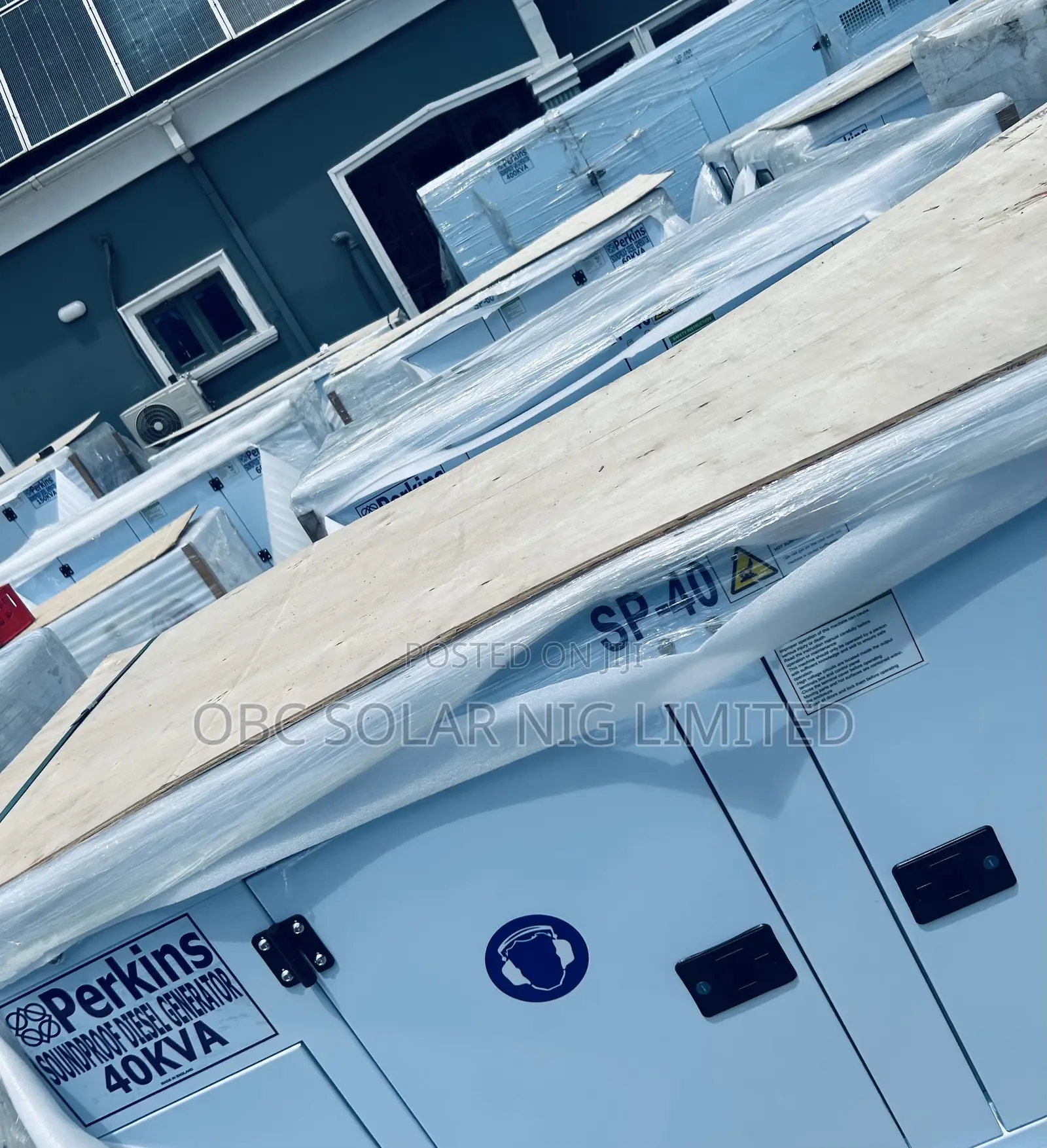 Perkins 40kva Silent Generator – Copper Coil Advantage