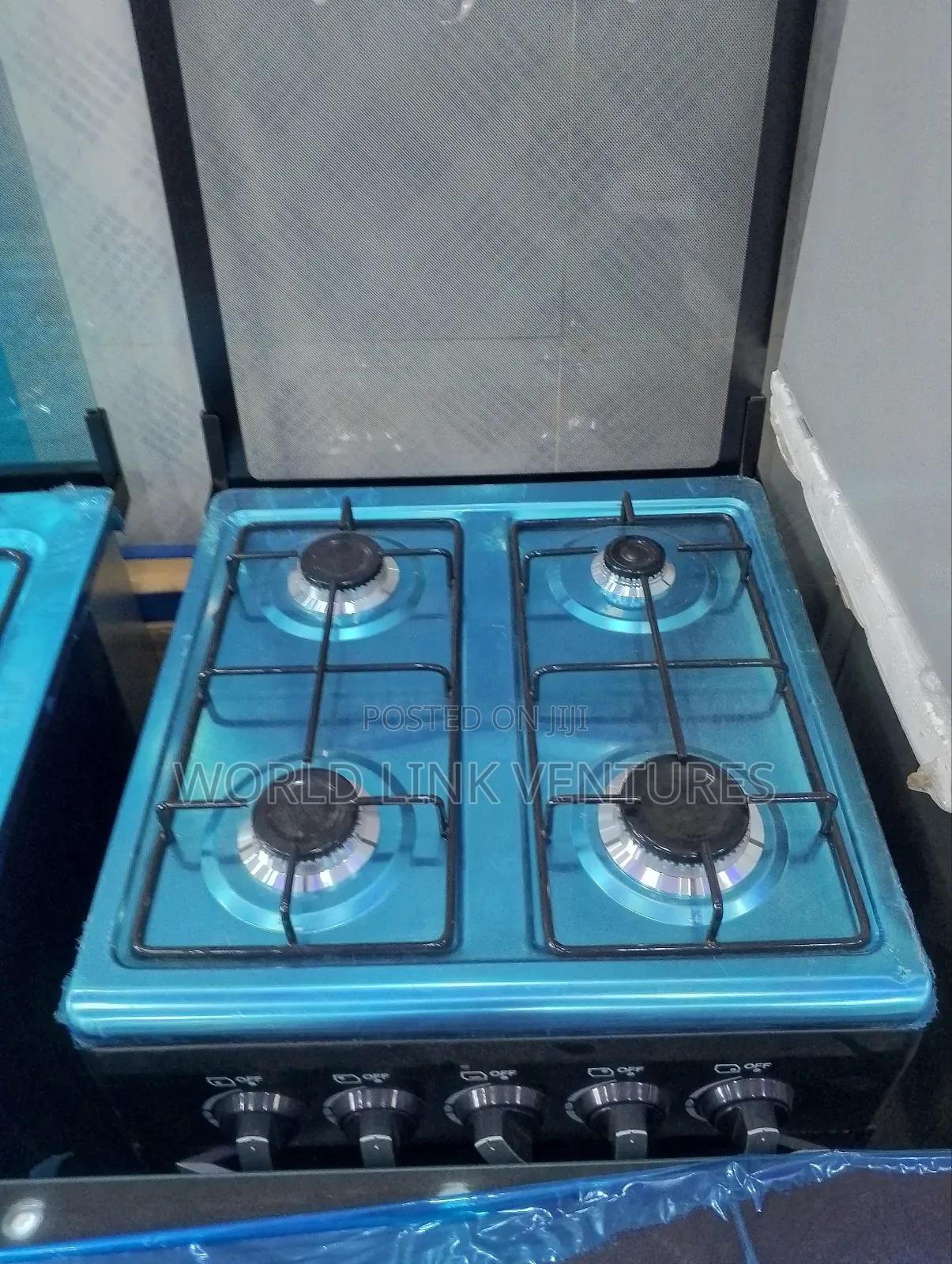 Tekno Cool Standing Gas Cooker 4 Burners