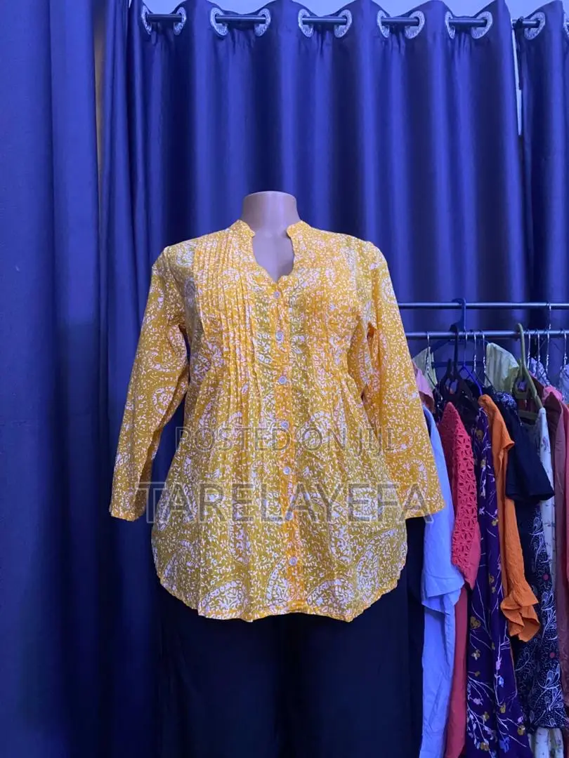 Ladies Cotton Tops/Blouse