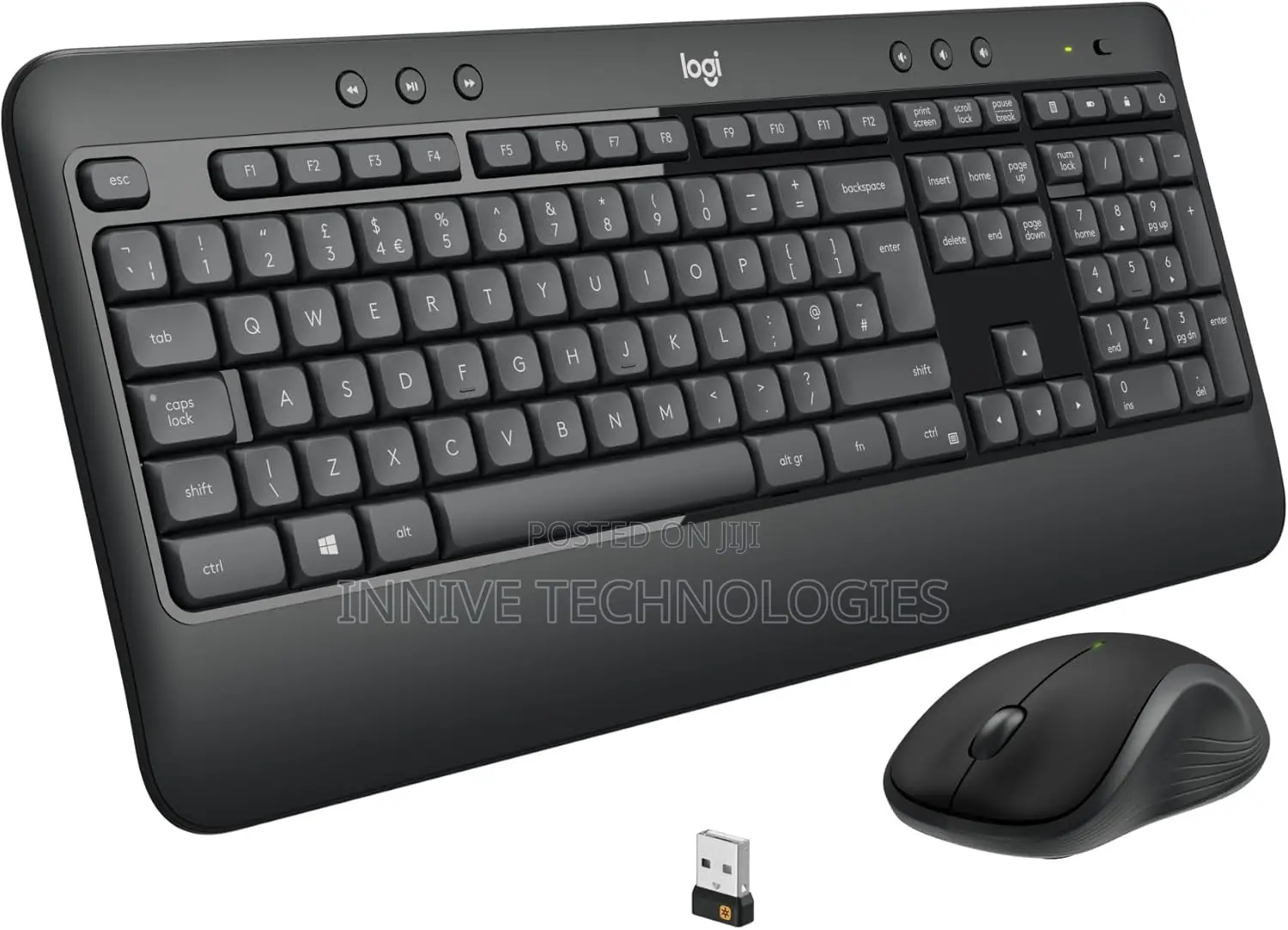 Logitech Mk540 Advanced Wireless Keyboard Mouse Combo