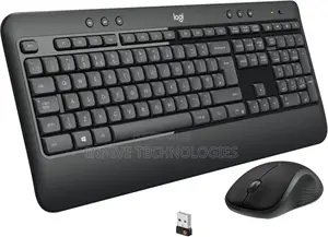 Logitech Mk540 Advanced Wireless Keyboard Mouse Combo