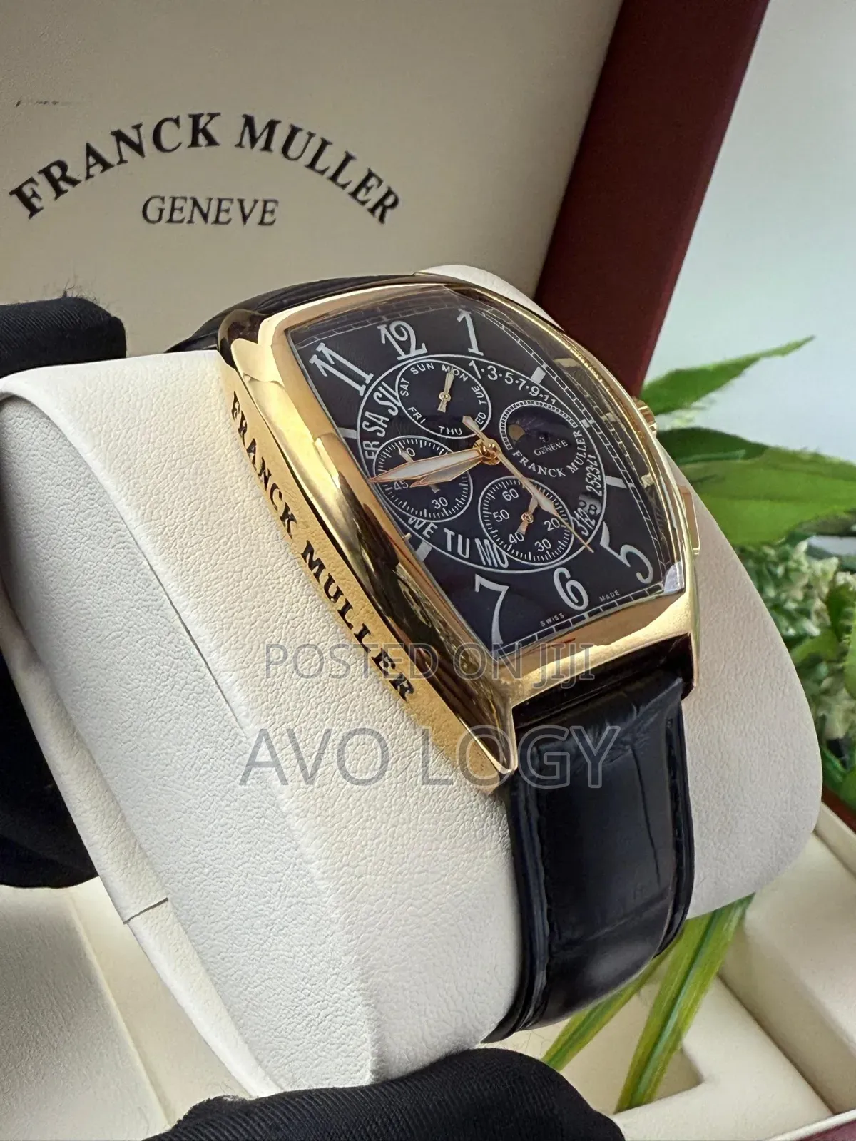 Franckmuller Leather Active Chronograph