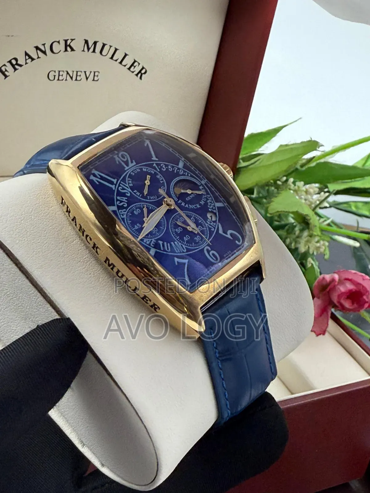 Franckmuller Leather Active Chronograph