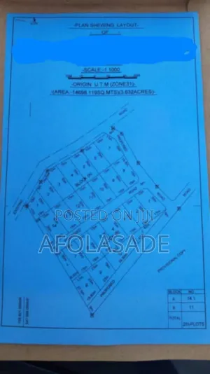 25 Plots Of Land In A Fully Fenced And Populated Area In Ofada Mowe