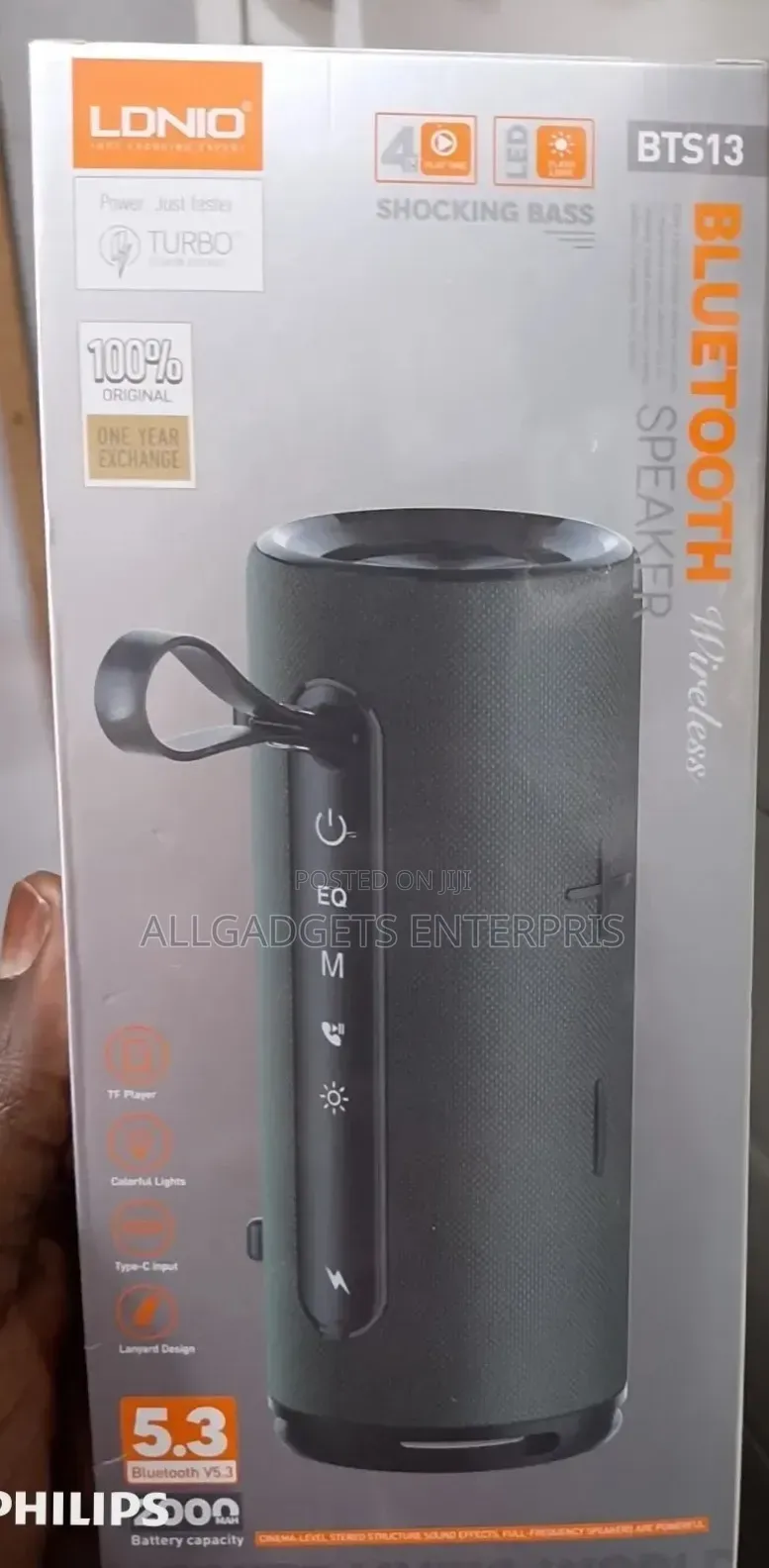 Ldnio Portable Bluetooth Speaker