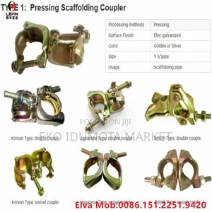 Double Coupler Pipe Screw Clamp
