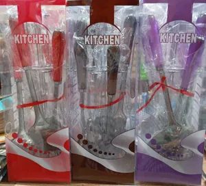 6pcs Stainless Steel Cooking Spoon Set