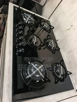 Original Phiima German Technology Inbuilt 6 Burners Gas Cooker Hob Etc
