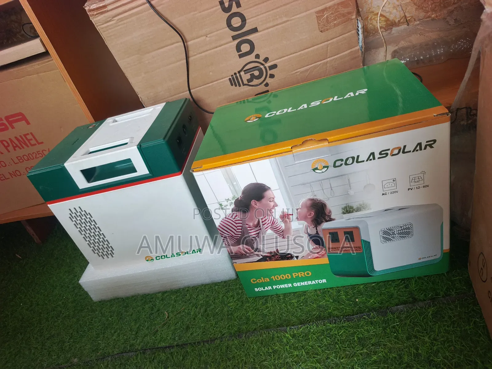 Cola Solar Generator