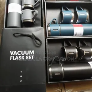 Hot Water Flask With 3 Cups