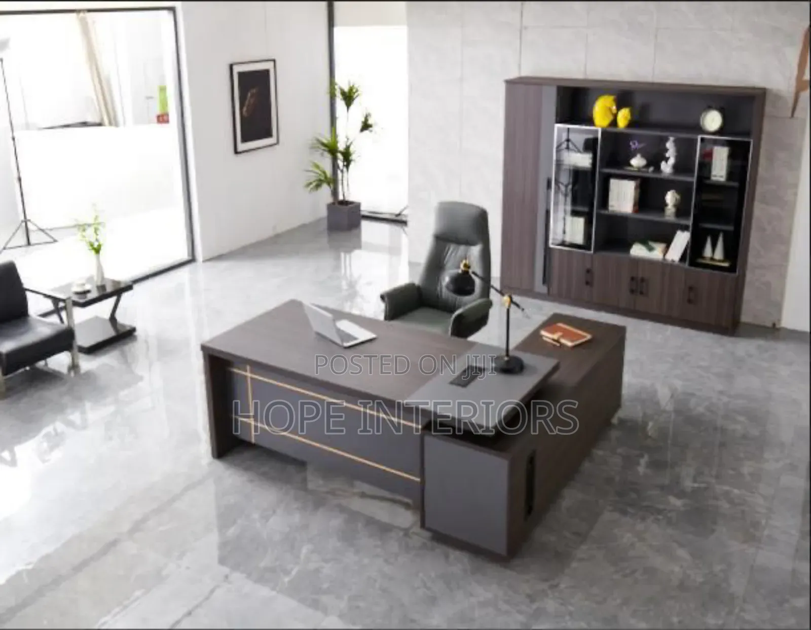 Executive Office Table and Chair