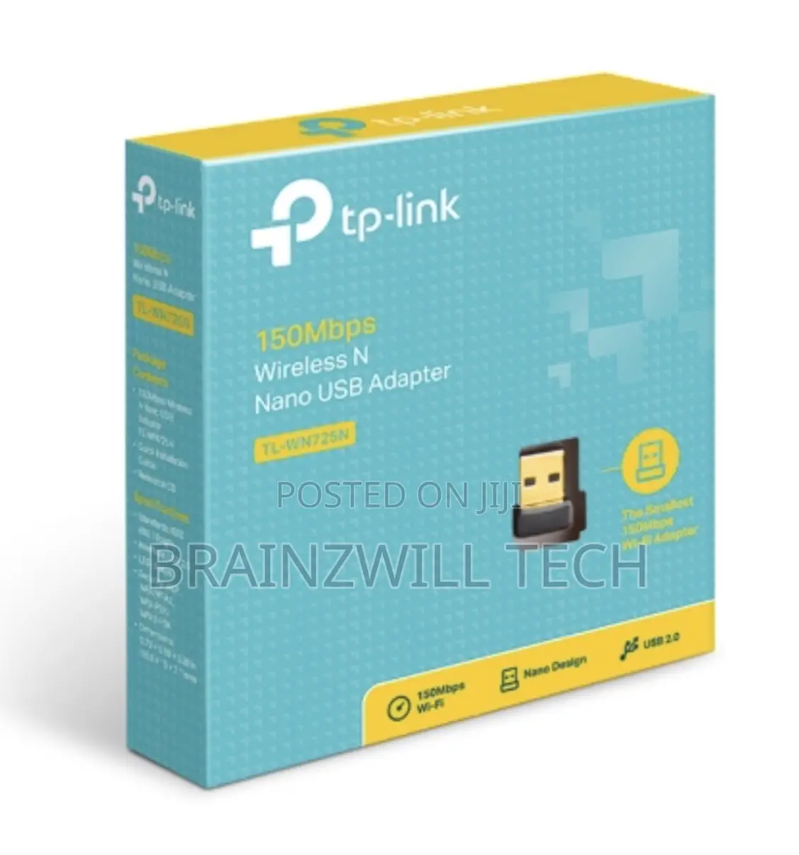 Tp-Link Tl-Wn725n | 150mbps Wireless N Nano Usb Adapter