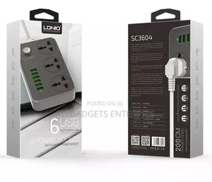 Ldnio Extension Box With Usb Output