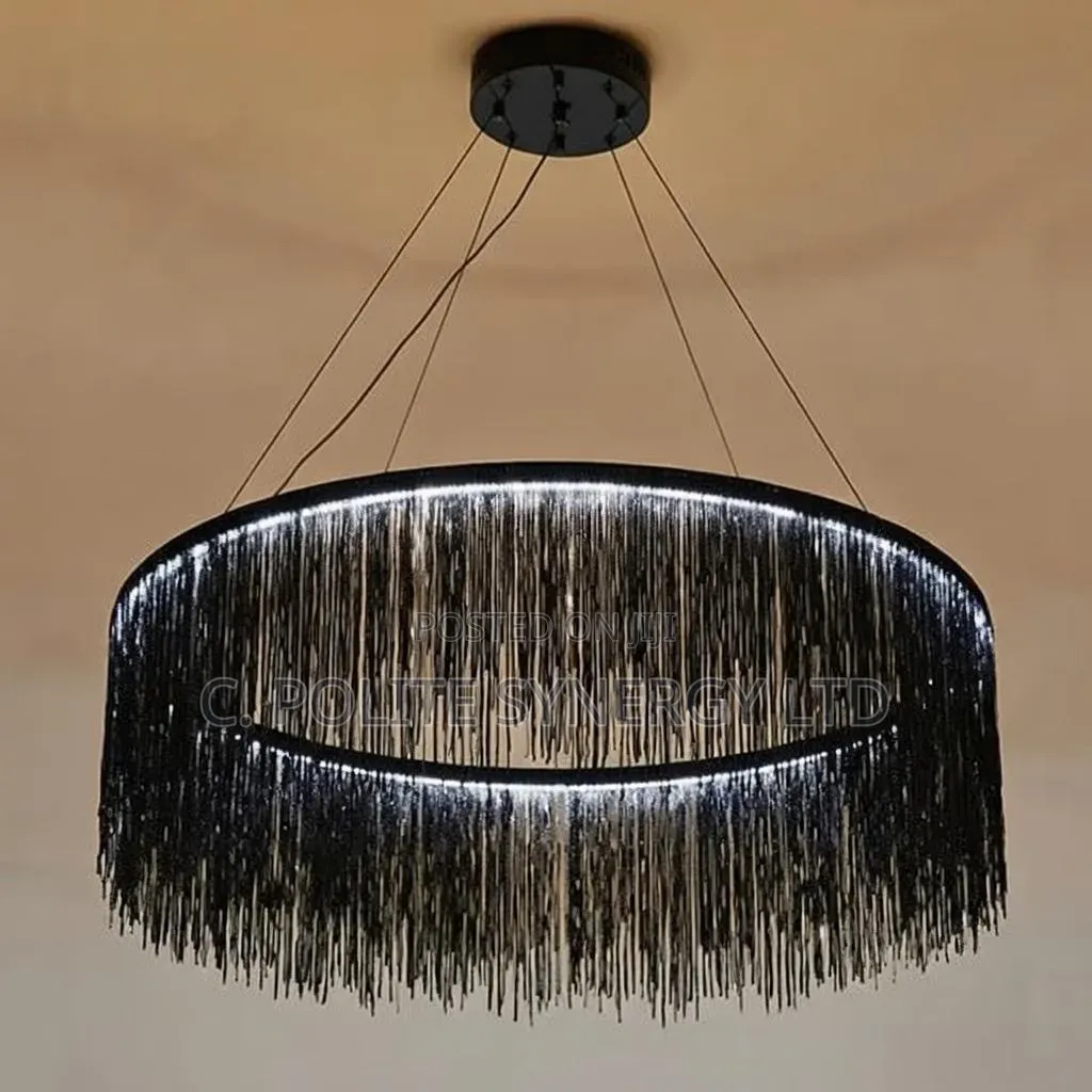 Brush Crystal Chandelier