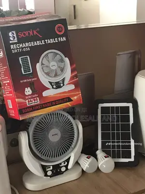 8 Inches Multi Function Rechargeable Fan