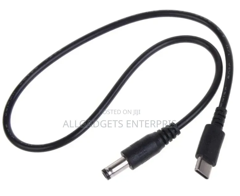 20v and 24v Type C to Dc Cable