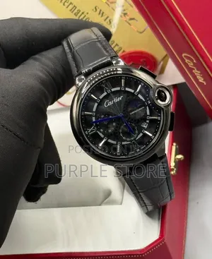 Cartier Fully Functional Chronograph Dated Quality Watch