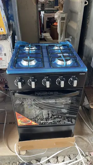 Original Phenix Standing Gas Cooker All Gas Burner With Grill