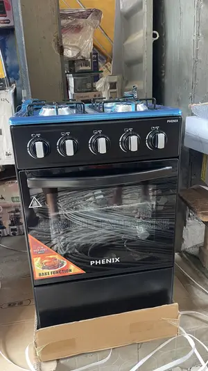 Original Phenix Standing Gas Cooker All Gas Burner With Grill
