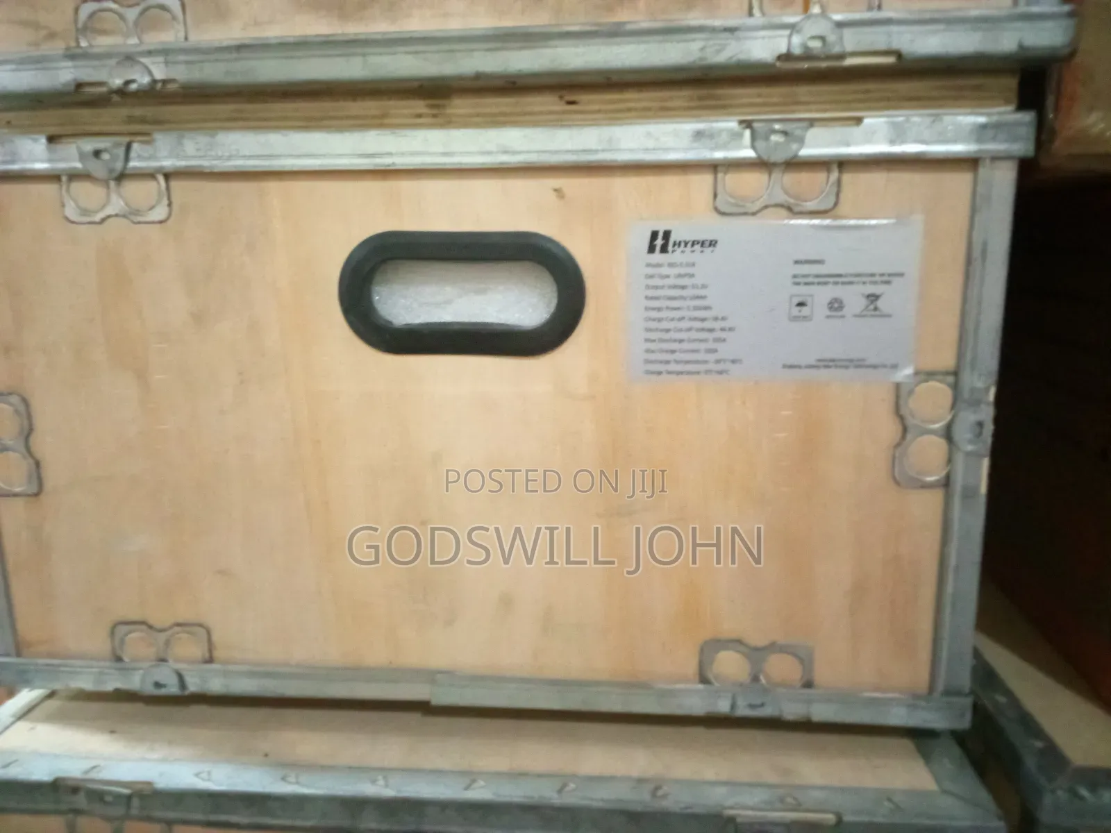 7.5kwj Hyper Power Lithium Ion Battery