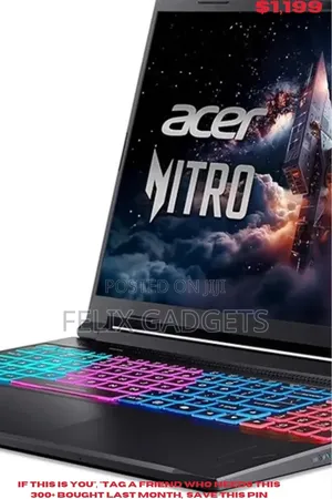 New Laptop Acer Aspire V Nitro 32GB AMD Ryzen 7 SSD 1T