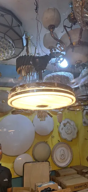 High Quality Chandelier With Fan/Mp3 Player