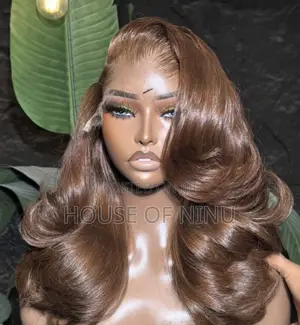 14" SDD Chestnut Brown Bouncy With a 5by5 Hd Closure
