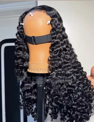 24” SDD Pixie Curls With 5 by 5 Hd Closure Unit (300grams)