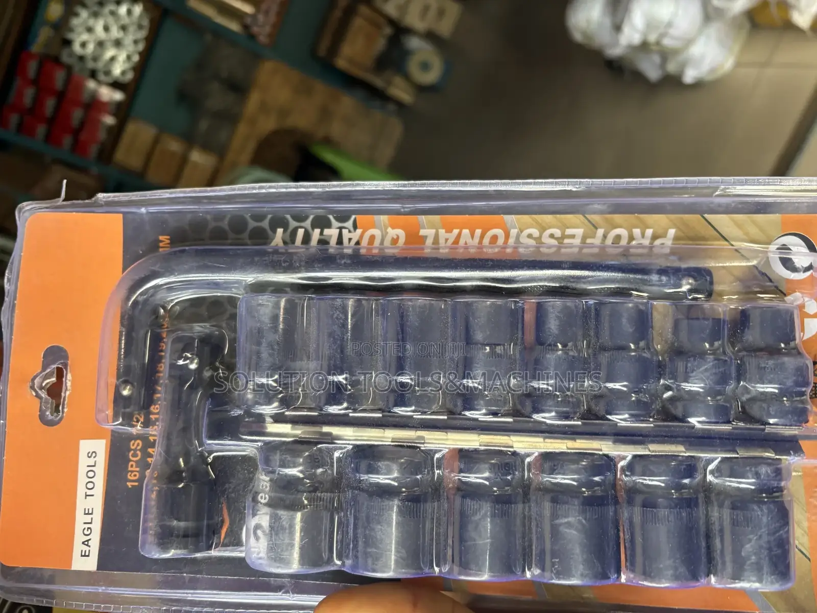 16pcs 1/2" Soket Sets: