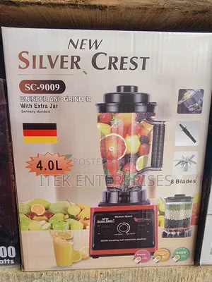 Silver Crest Blender and Grinder