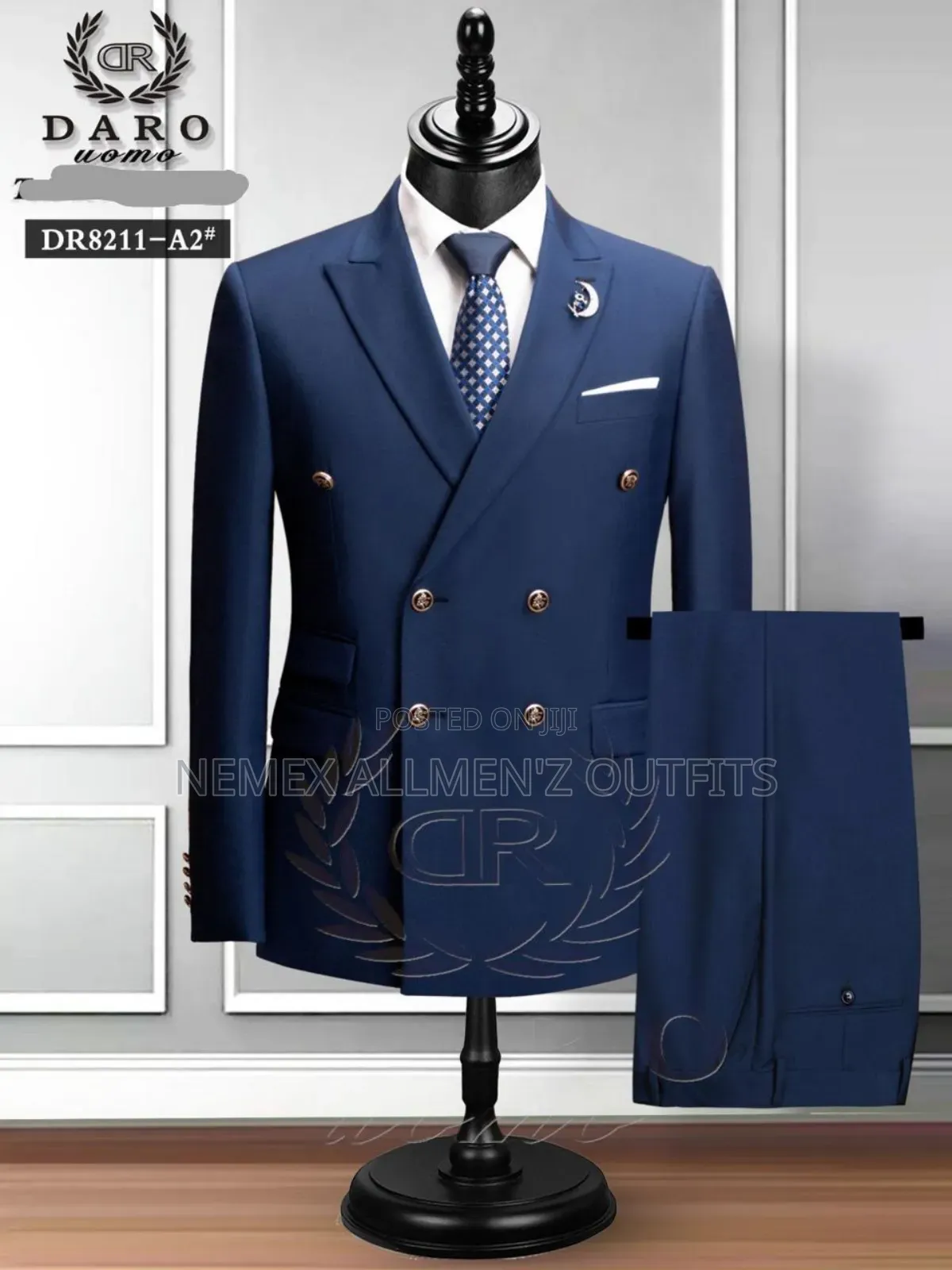 Daro Double Breasted Suit