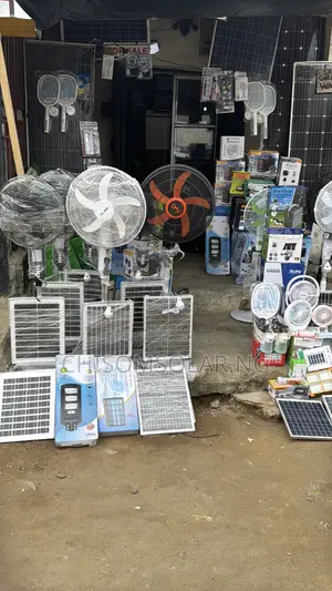 Solar Fan 18 Inches With 1 Bulb
