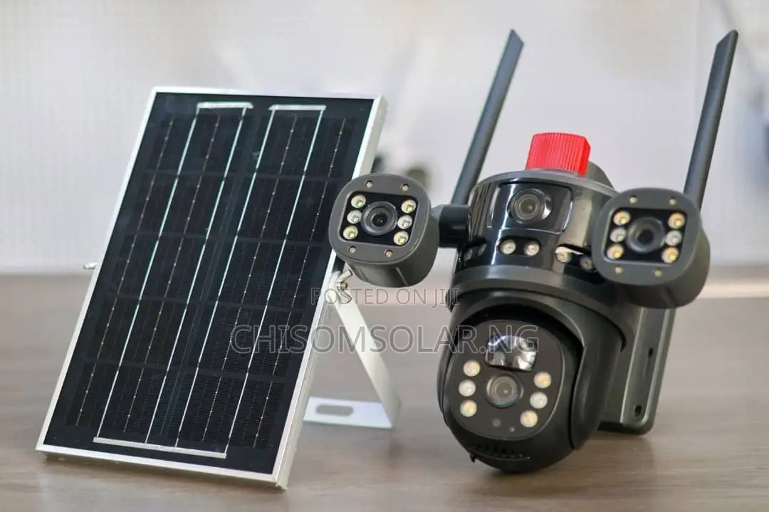 3 Way Solar Camera