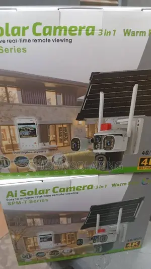 3 Way Solar Camera